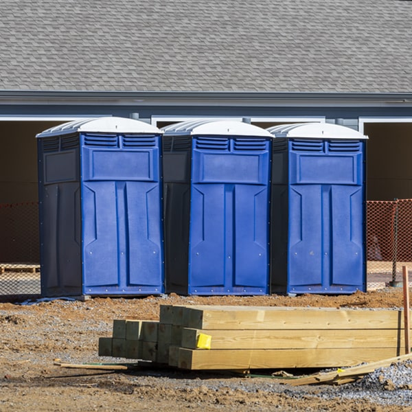 what is the maximum capacity for a single portable toilet in Fenwood Wisconsin